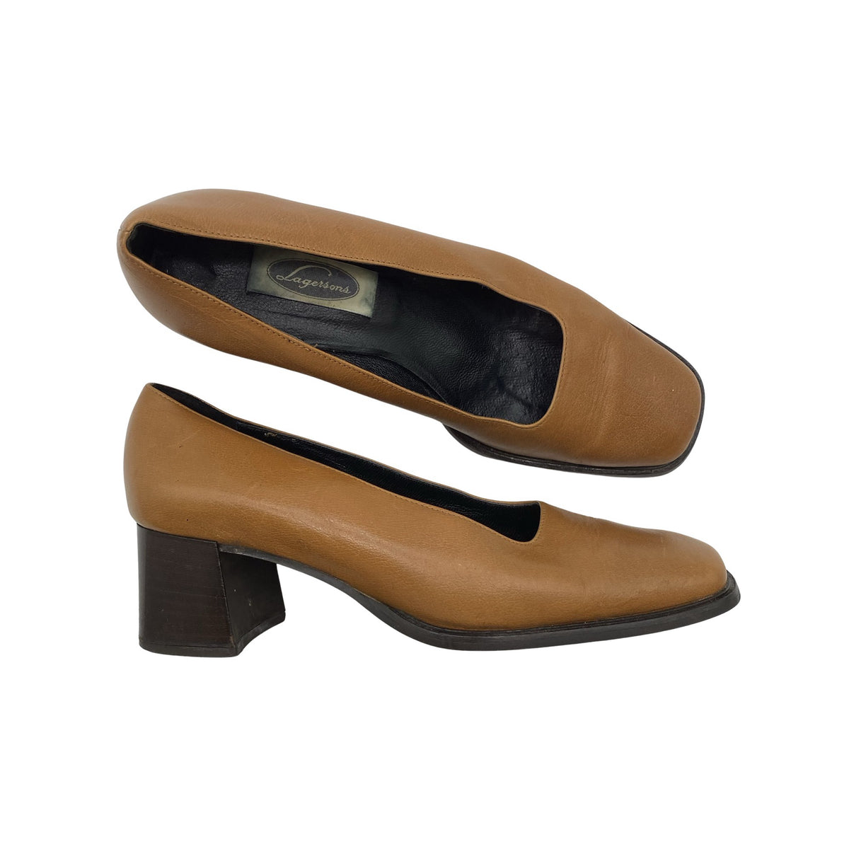 Unisex Lagersons - High heels, size 37 - Brown (1)