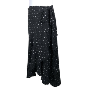Unisex Lindex - Fabric skirt, size 40 - Black (2)