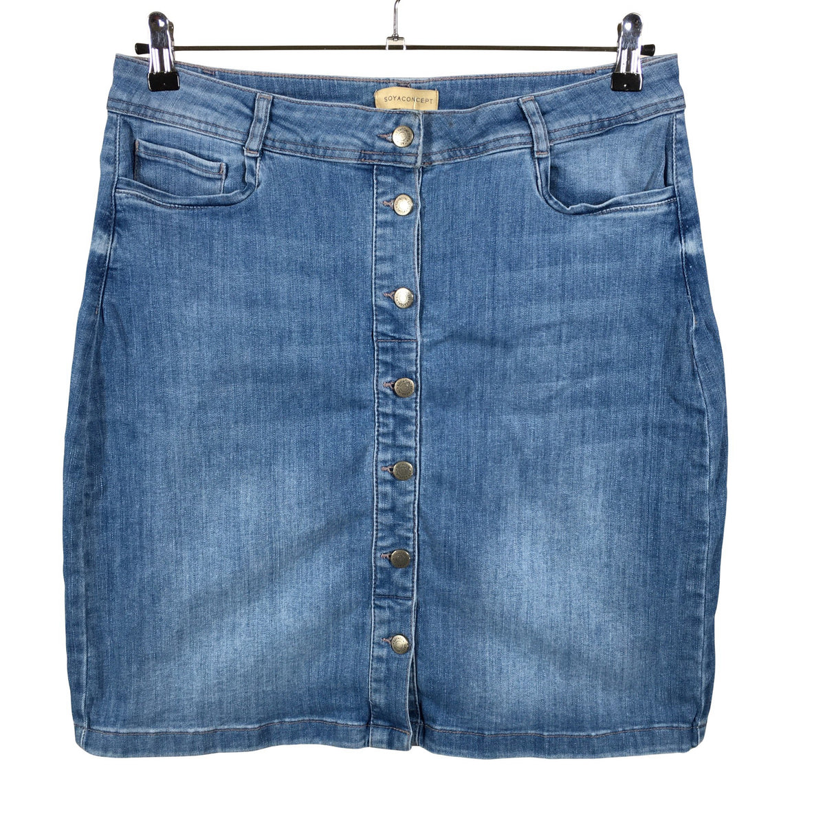 Unisex Soyaconcept - Denim skirt, size 42 - Blue (1)