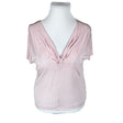 Unisex MaxMara Studio - Short-sleeved blouse, size 44 - Light pink ()