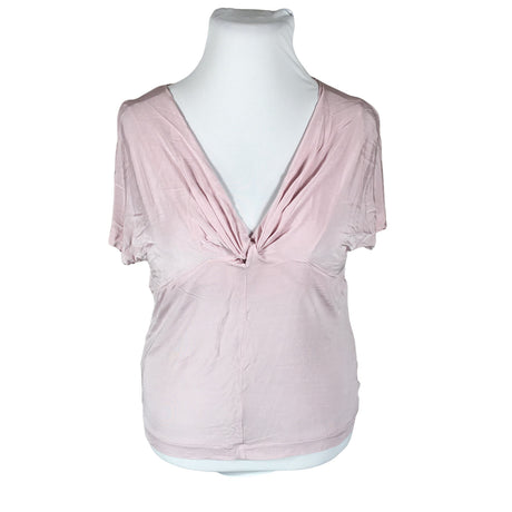 Unisex MaxMara Studio - Short-sleeved blouse, size 44 - Light pink ()