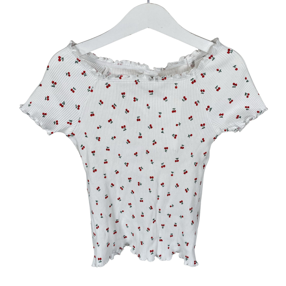 Unisex Lindex - T-shirt, size 134 - 140 - White (1)