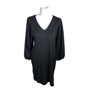 Unisex Lindex - Schiffon dress, size 36 - Black (1)
