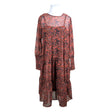Unisex Ze-Ze - Schiffon dress, size 42 - Red ()