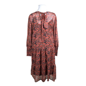 Unisex Ze-Ze - Schiffon dress, size 42 - Red (2)