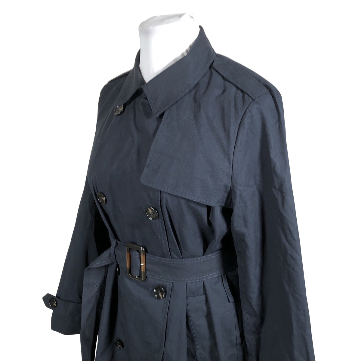 Unisex Essentials by Stockmann - Trench coat, size 42 - Blue (3)