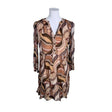 Unisex ba&sh - Schiffon dress, size 40 - Brown ()