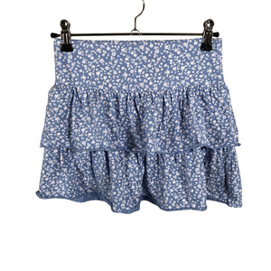 Unisex Lindex - Tricot skirt, size 134 - 140 - Light blue (1)
