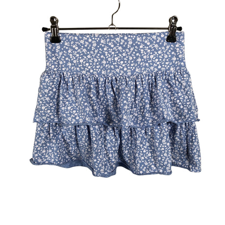 Unisex Lindex - Tricot skirt, size 134 - 140 - Light blue ()