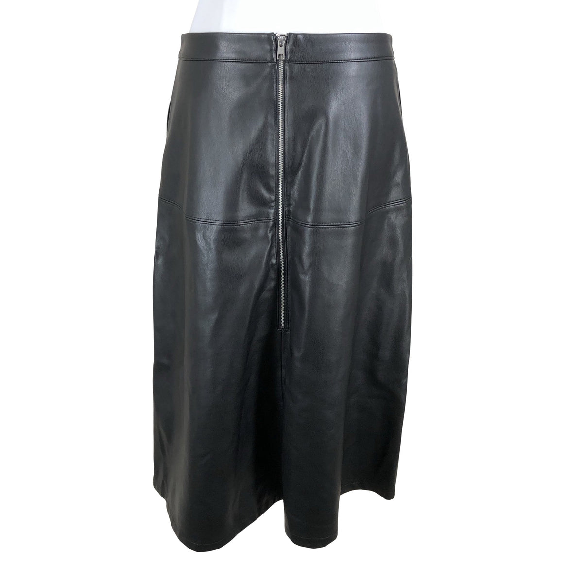 Unisex Esprit - Leather skirt, size 38 - Black (2)