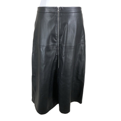 Unisex Esprit - Leather skirt, size 38 - Black (2)