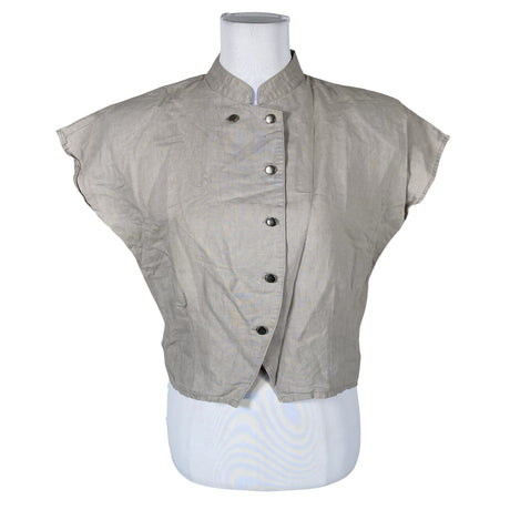 Unisex Stockmann - Short-sleeved blouse, size 38 - Gray ()