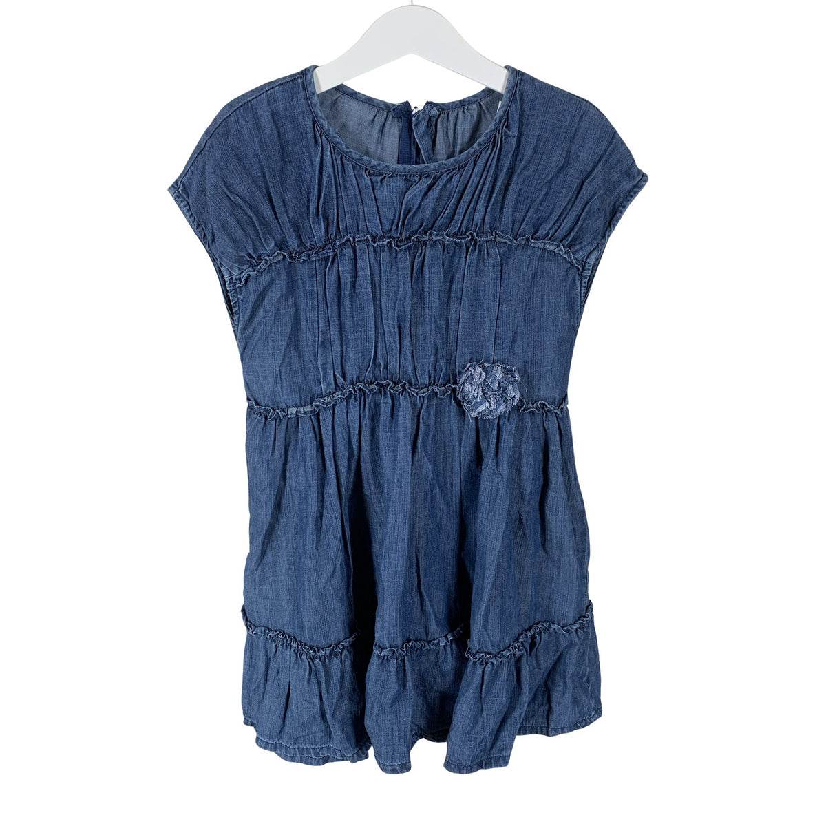 Unisex Mayoral - Denim dress, size 116 - 122 - Blue (1)