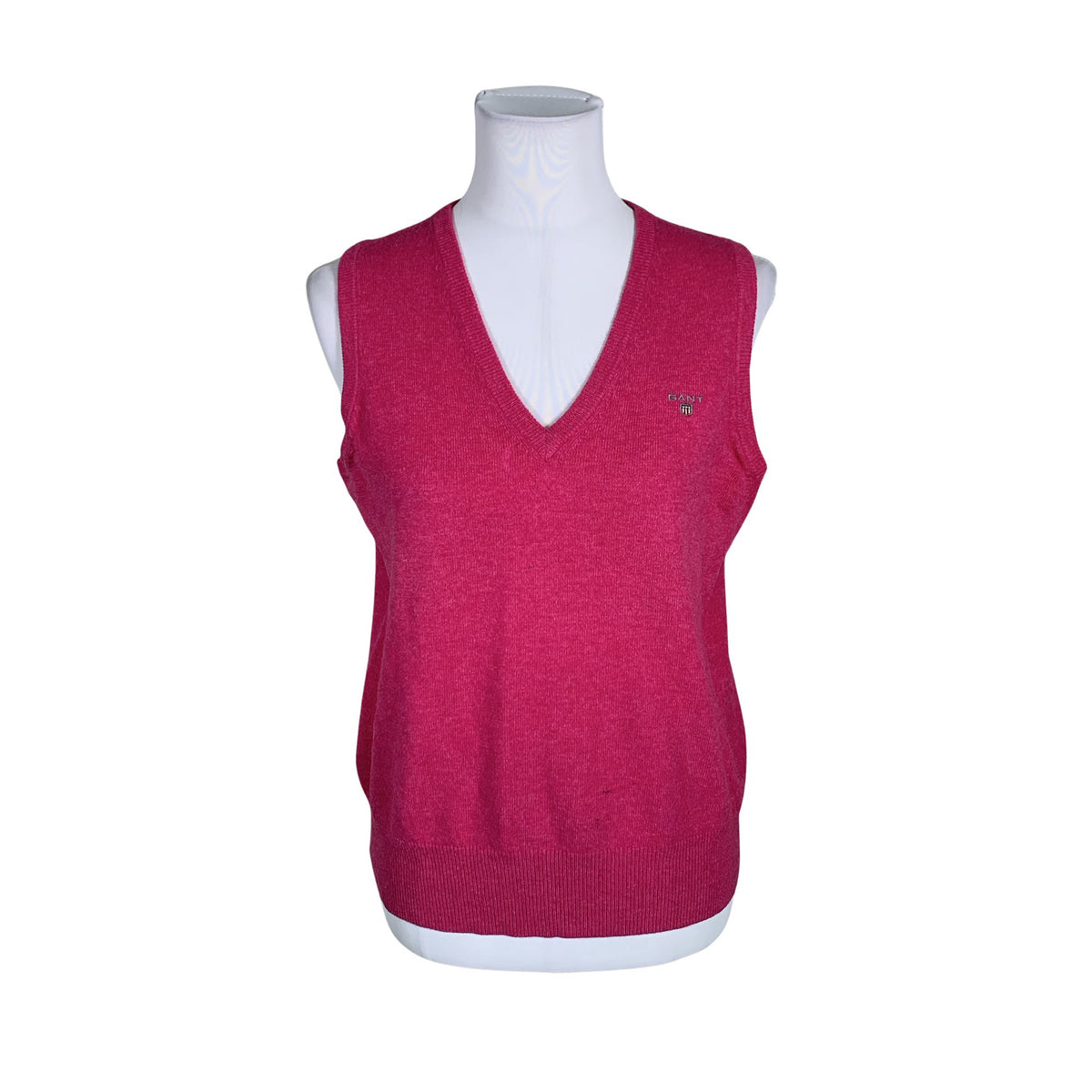Unisex Gant - Knit vest, size 40 - Pink (1)