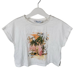 Unisex Mayoral - T-shirt, size 122 - 128 - White (1)