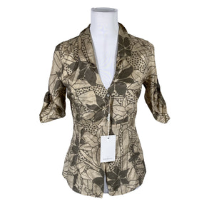 Unisex InWear - Short-sleeved blouse, size 36 - Beige (1)