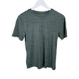 Unisex Soc - Sports shirt, short sleeve, size 158 - 164 - Green ()