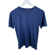 Unisex Soc - Sports shirt, short sleeve, size 158 - 164 - Blue ()