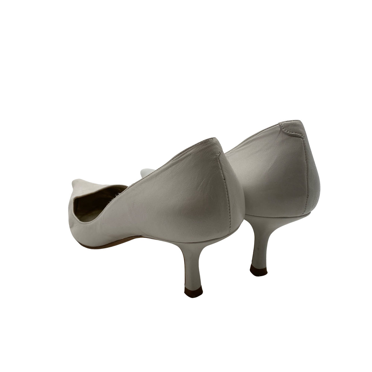 Unisex Pura López - Evening high heels, size 38 - White (2)