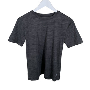 Unisex Soc - Sports shirt, short sleeve, size 158 - 164 - Gray (1)