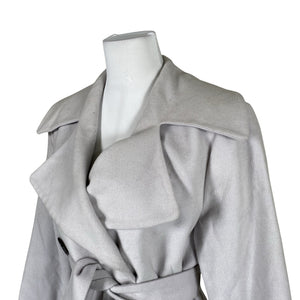 Unisex Ril's - Wool coat, size 40 - Gray (3)