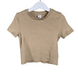 Unisex Lindex - T-shirt, size 122 - 128 - Beige ()