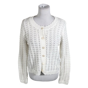 Unisex Holly & Whyte by Lindex - Cardigan, size 38 - White (1)