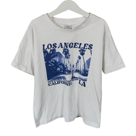 Unisex Lindex - T-shirt, size 134 - 140 - White ()