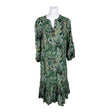 Unisex Free Quent - Schiffon dress, size 40 - Green ()