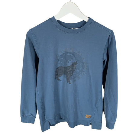 Unisex POMPdeLUX - Sweatshirt, size 152 - 158 - Turquoise ()