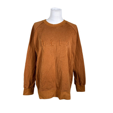 Unisex Hálo - Sweatshirt, size 40 - Orange ()