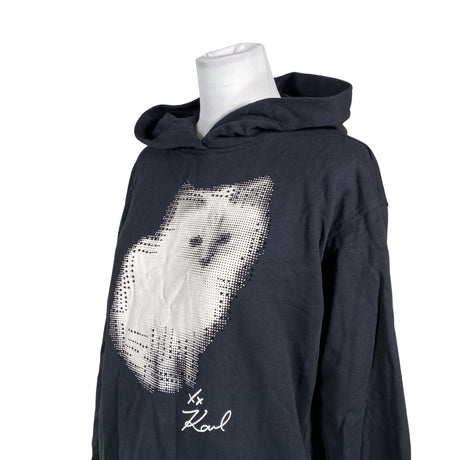 Unisex Karl Lagerfeld - Hoodie, size 40 - Black (2)