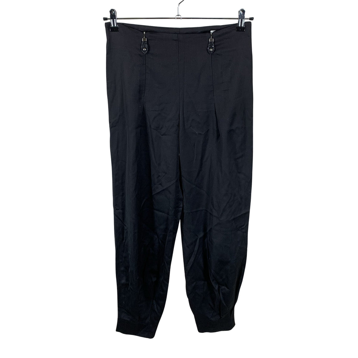 Unisex Elegance Paris - Straight leg trousers, size 38 - Black (1)