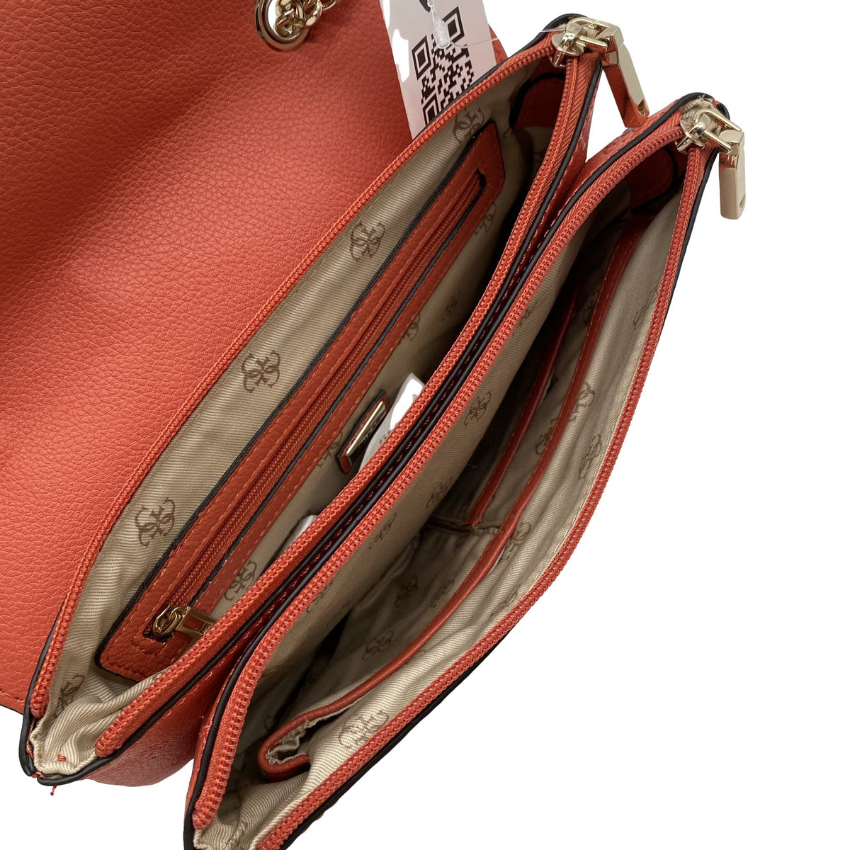 Unisex Guess - Shoulder bag, size Mini - Orange (2)