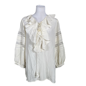 Unisex Laltramoda - Blouse, size 40 - White (1)