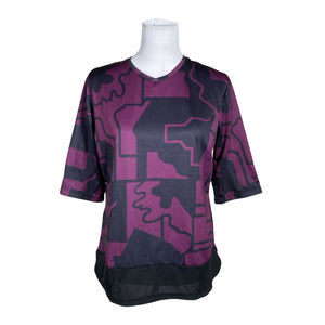 Unisex Craft - Sports shirt, short sleeve, size 40 - Violet (1)