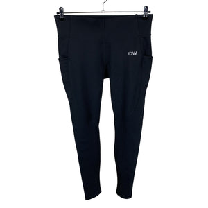 Unisex ICIW – Icaniwill - Sports tights, size 42 - Black (1)