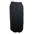 Unisex In Linea - Fabric skirt, size 44 - Black ()