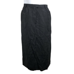 Unisex In Linea - Fabric skirt, size 44 - Black (1)