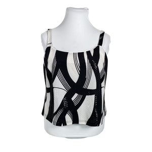 Unisex Joseph Ribkoff - Tricot tank top, size 46 - Black (1)