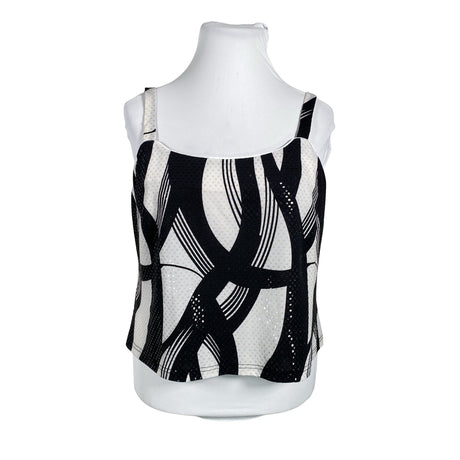 Unisex Joseph Ribkoff - Tricot tank top, size 46 - Black ()