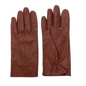 Unisex Marks&Spencer - Leather gloves, size Ei kokoa - Brown (1)