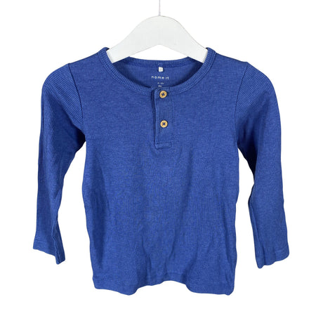 Unisex Name It - Tricot shirt, size 86 - 92 - Blue ()