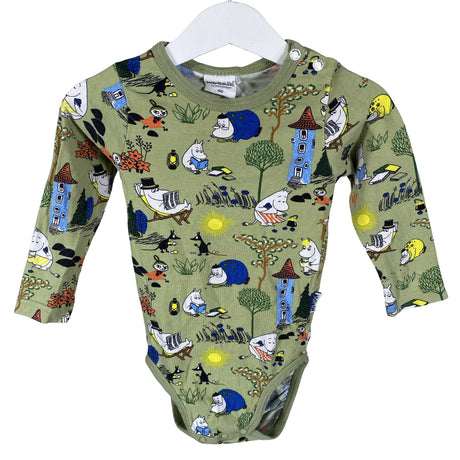 Unisex Moomin by Martinex - Body, size 74 - 80 - Green ()