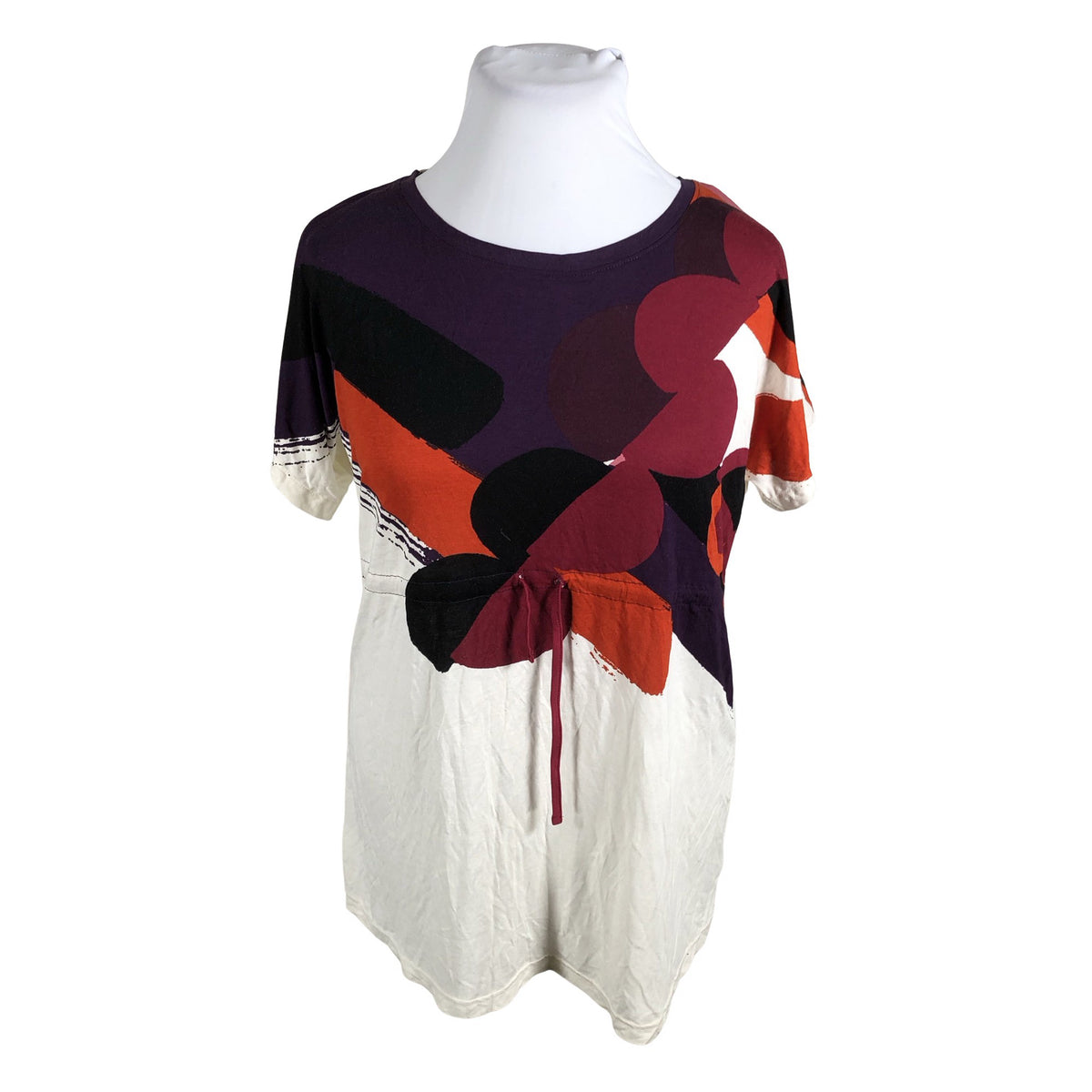 Unisex H&M Mama - Tricot tunic, size 38 - Wine red (1)