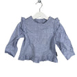 Unisex Polarn O. Pyret - Blouse, size 86 - 92 - Light blue ()