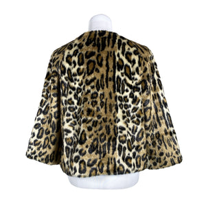 Unisex Hallhuber - Faux fur coat, size 40 - Brown (2)