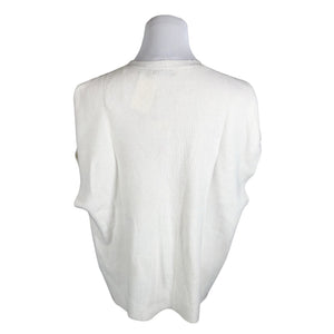 Unisex William De Faye - Knit vest, size 40 - White (2)