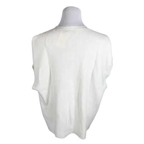 Unisex William De Faye - Knit vest, size 40 - White (2)