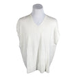 Unisex William De Faye - Knit vest, size 40 - White ()